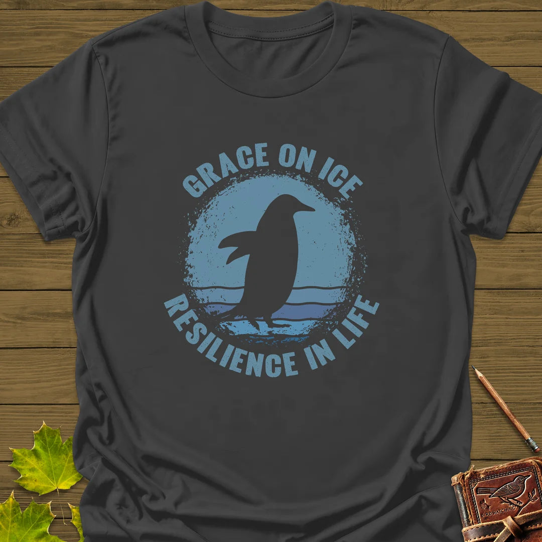 Grace on Ice T-Shirt in Charcoal