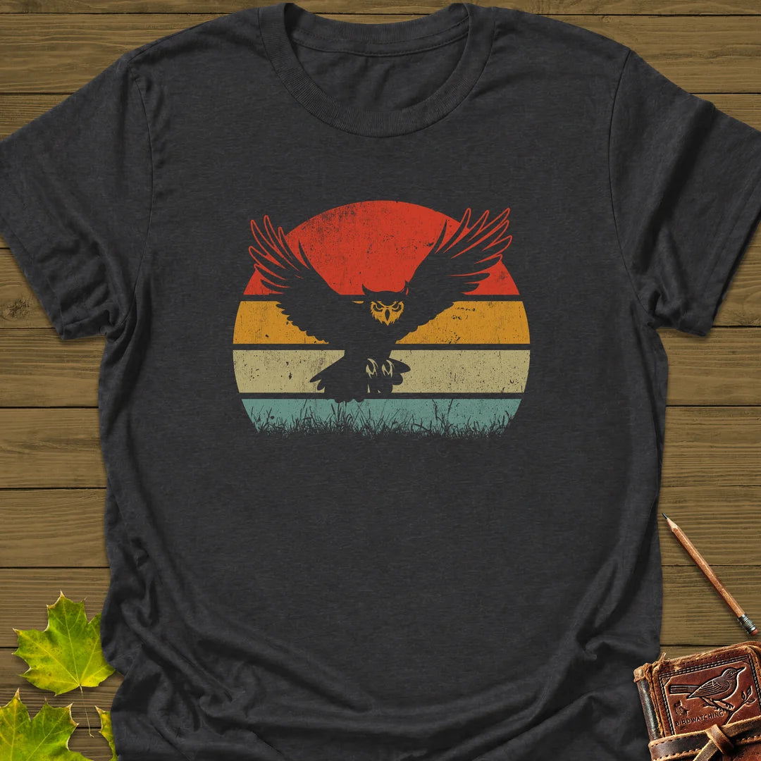Sunset Flight T-Shirt in Dark Heather
