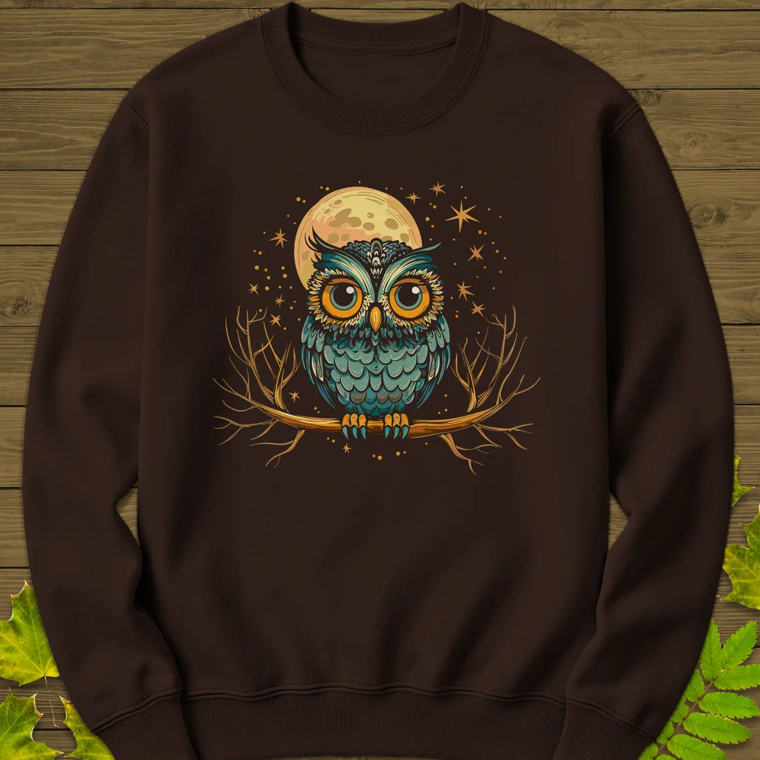 Midnight Mystic Sweatshirt in Dark Chocolate