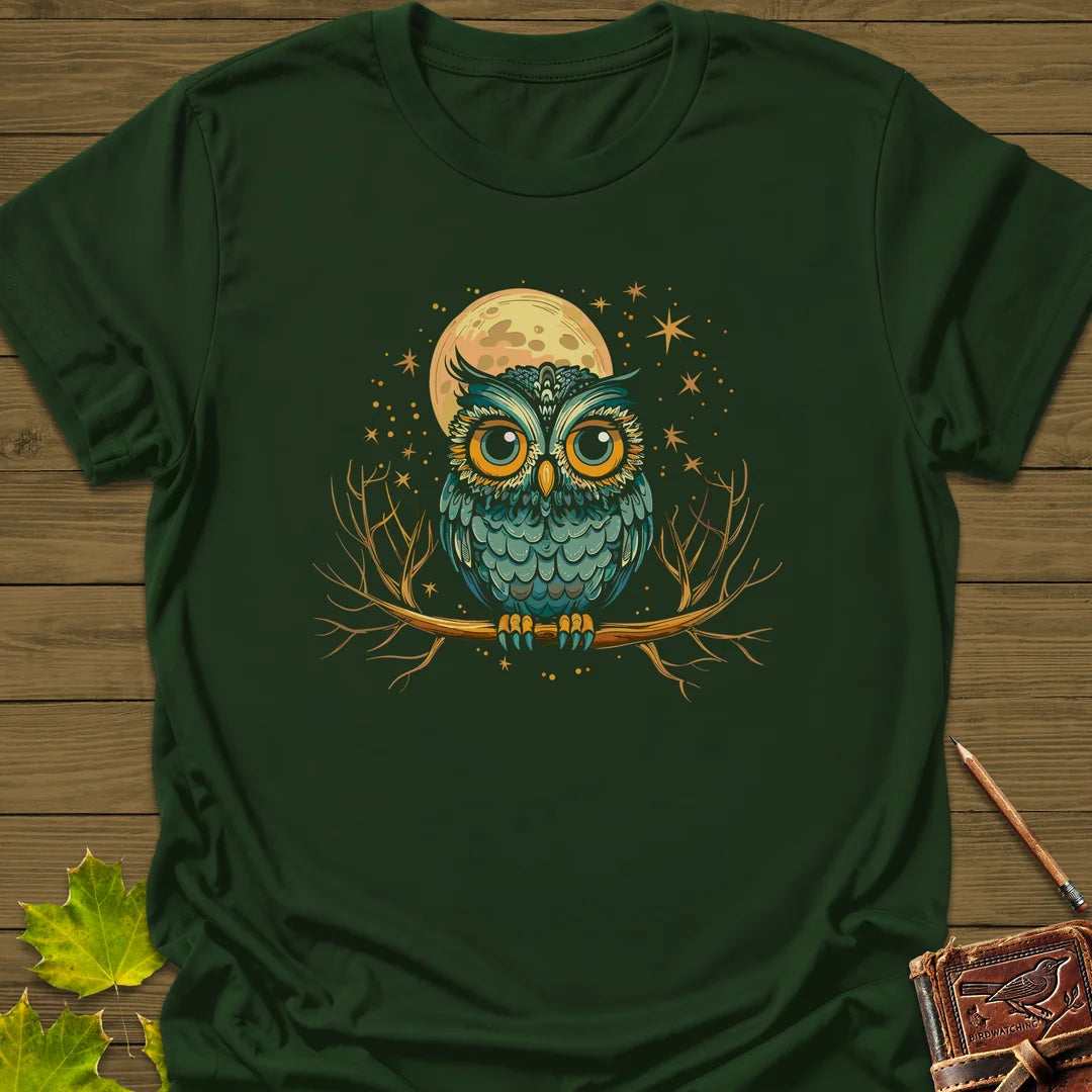 Midnight Mystic T-Shirt in Forest Green