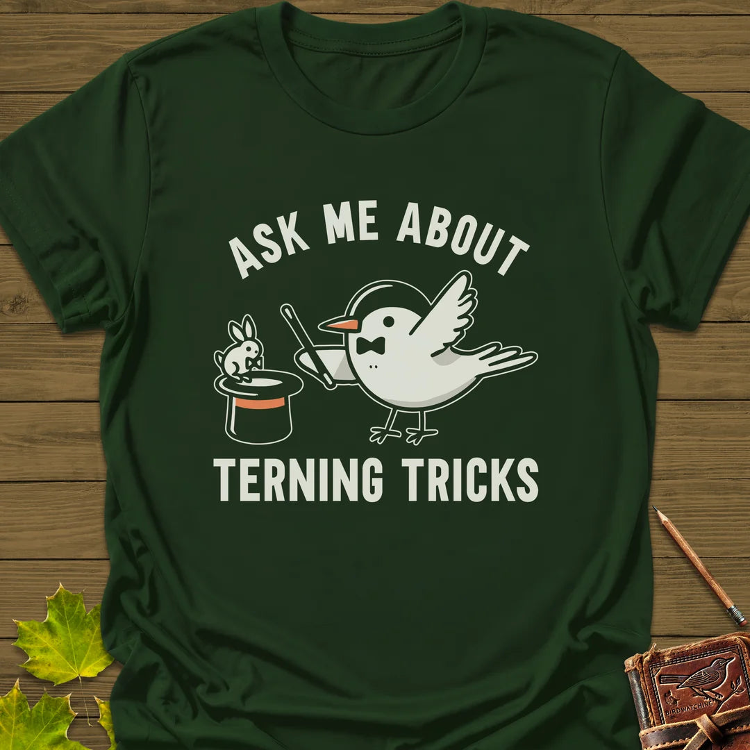 Terning Tricks T-Shirt in Forest Green