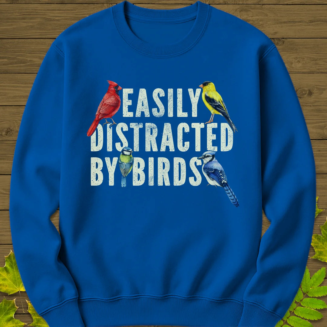 Easily Distracted Sweatshirt in Royal