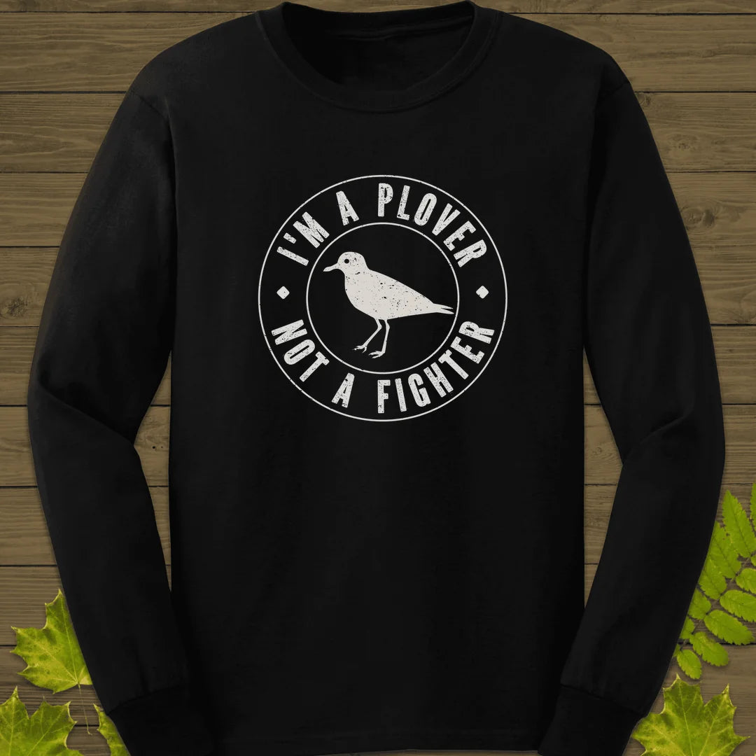 Plover Not Fighter Long Sleeve in Black