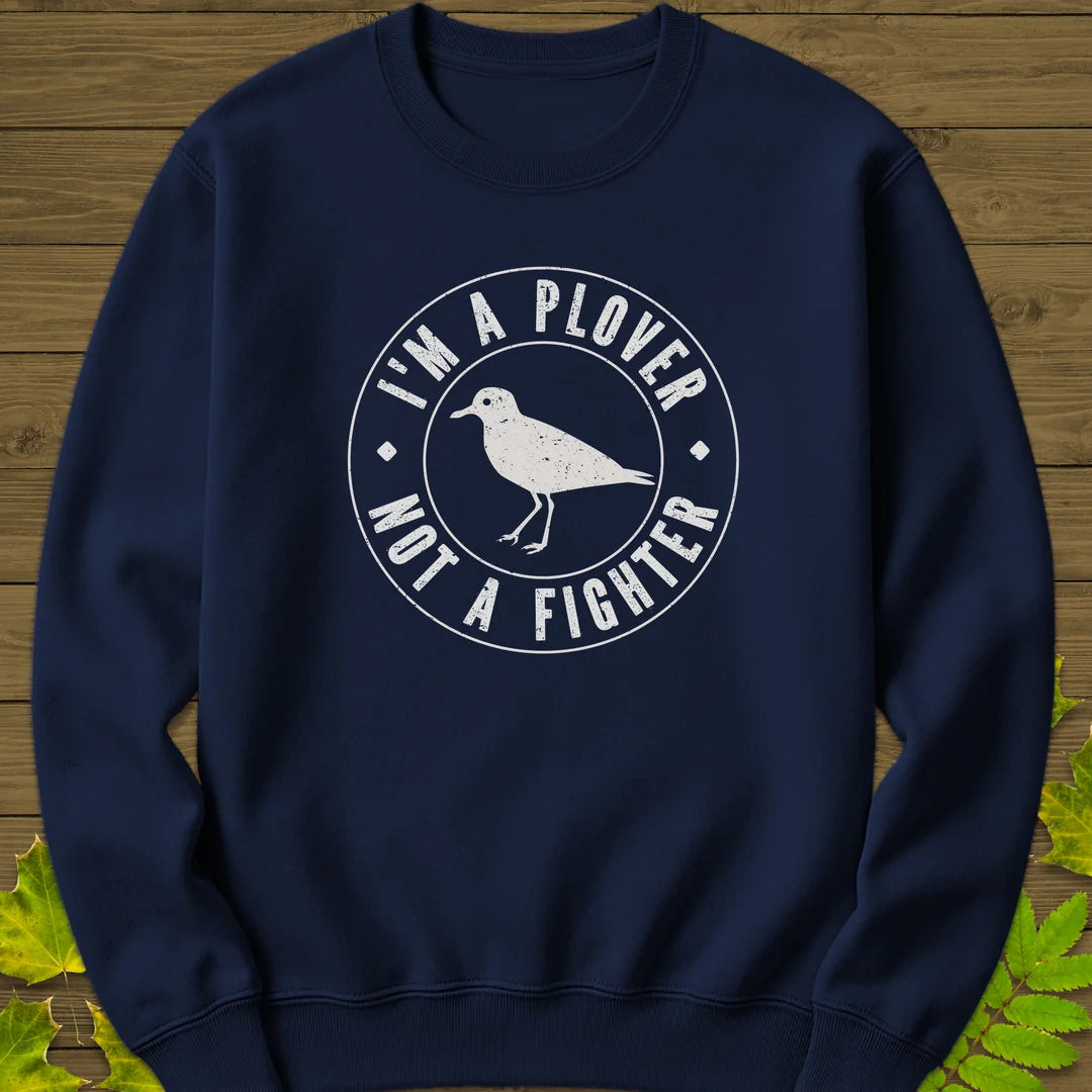 Plover Not Fighter Sweatshirt in Navy