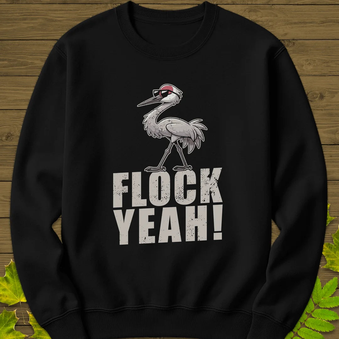 Flock Yeah Sweatshirt in Black