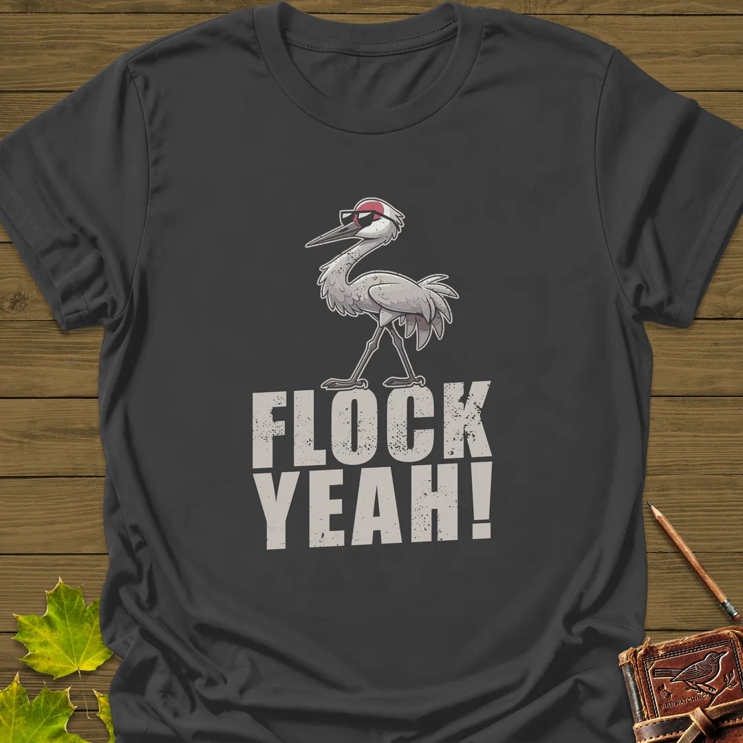 Flock Yeah T-Shirt in Charcoal