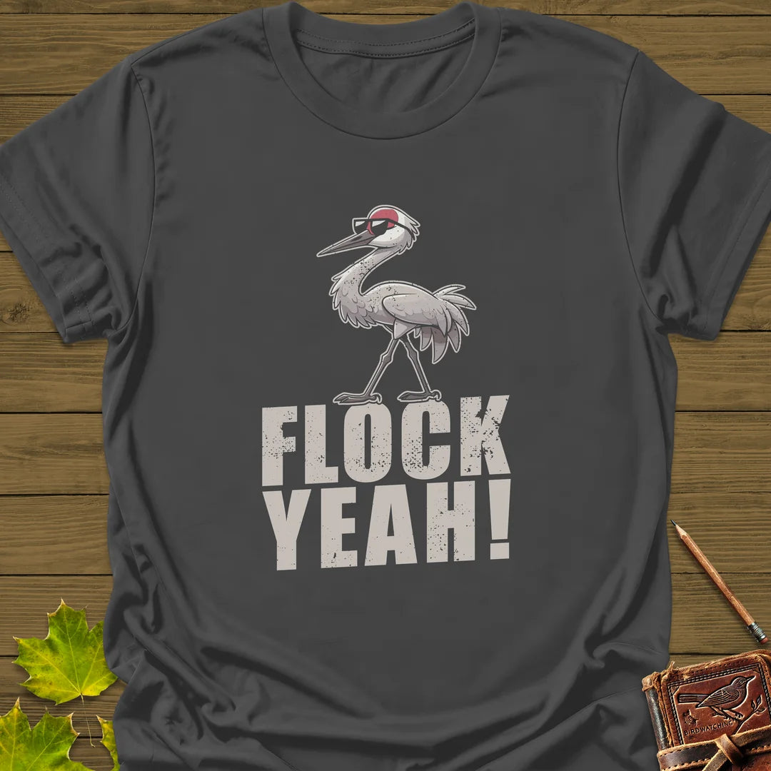 Flock Yeah T-Shirt in Charcoal