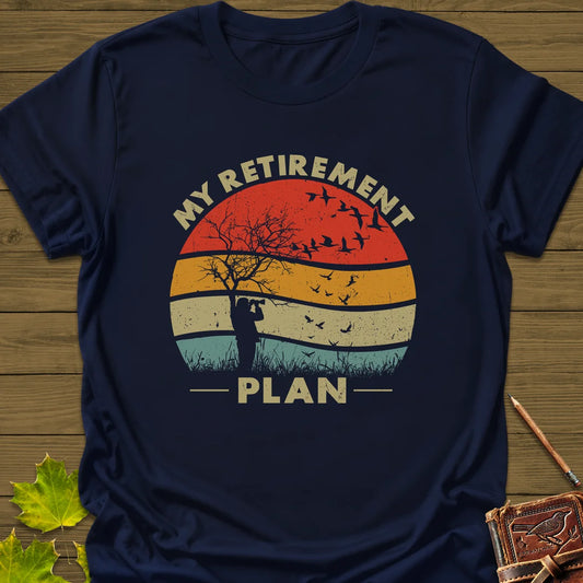 My Retirement Plan T-Shirt in Navy