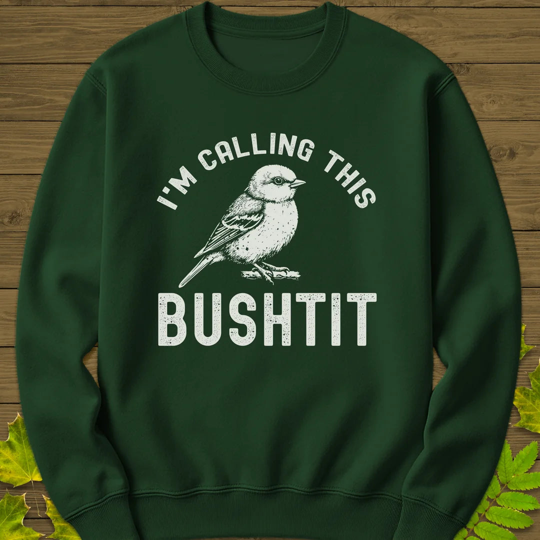 Calling This Bushtit Sweatshirt in Forest Green
