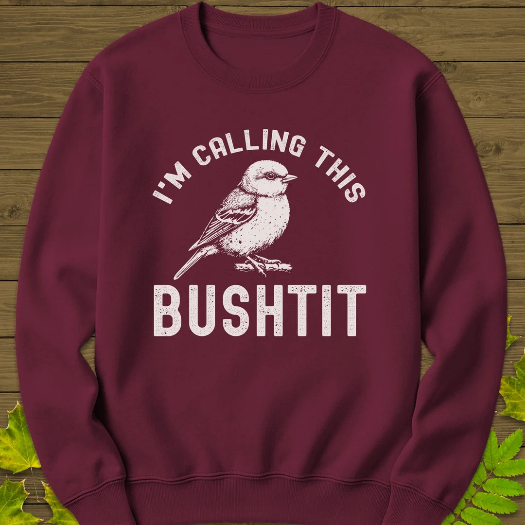 Calling This Bushtit Sweatshirt in Maroon