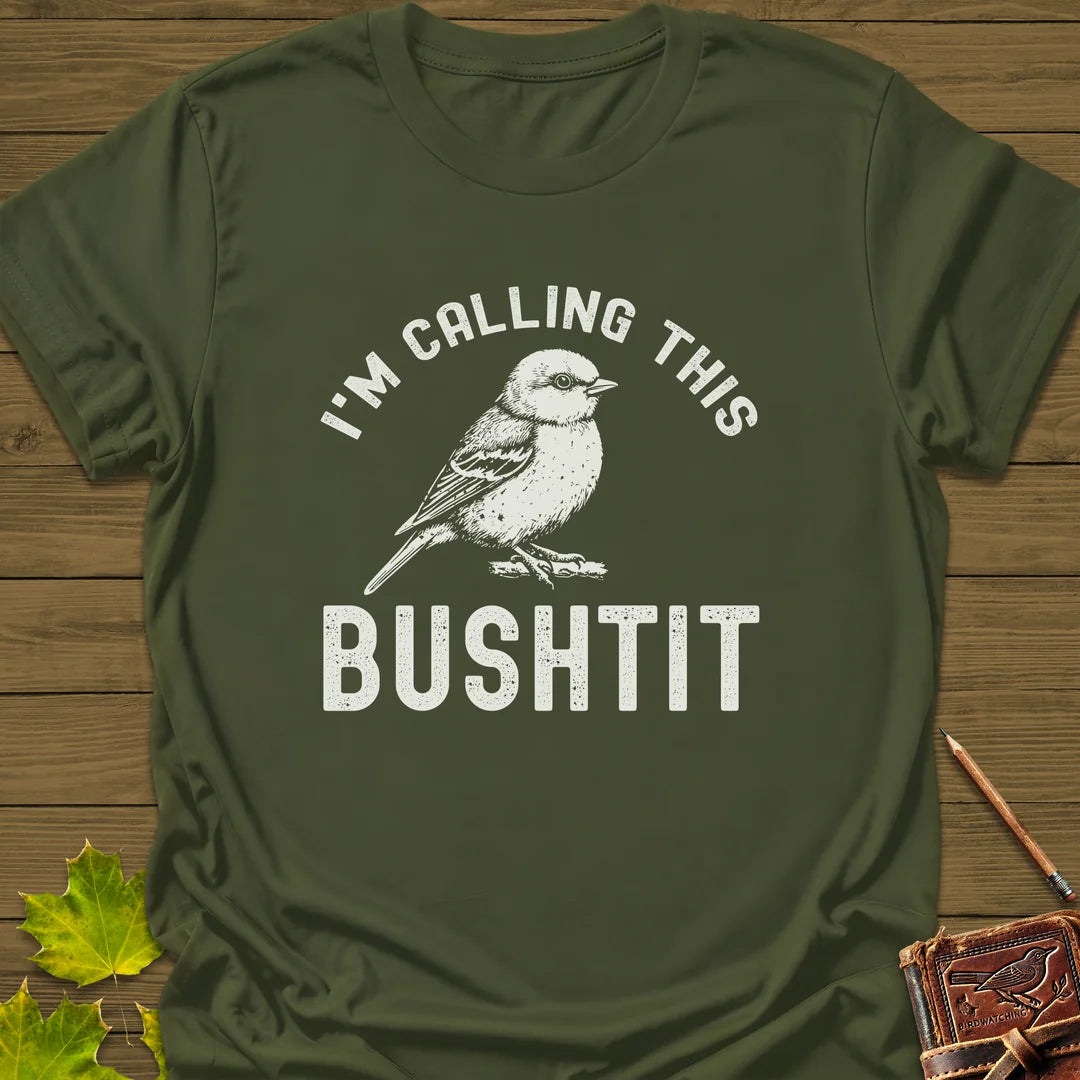 Calling This Bushtit T-Shirt in Military Green