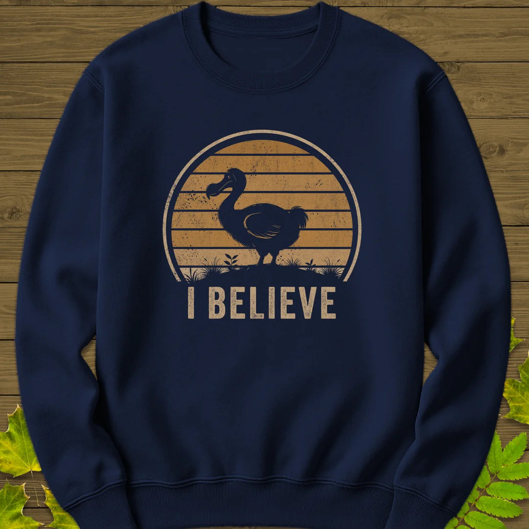 I Believe Dodo Sweatshirt in Navy