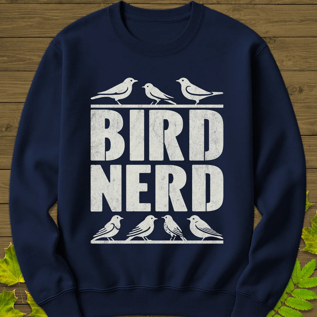 Bird Nerd Sweatshirt in Navy