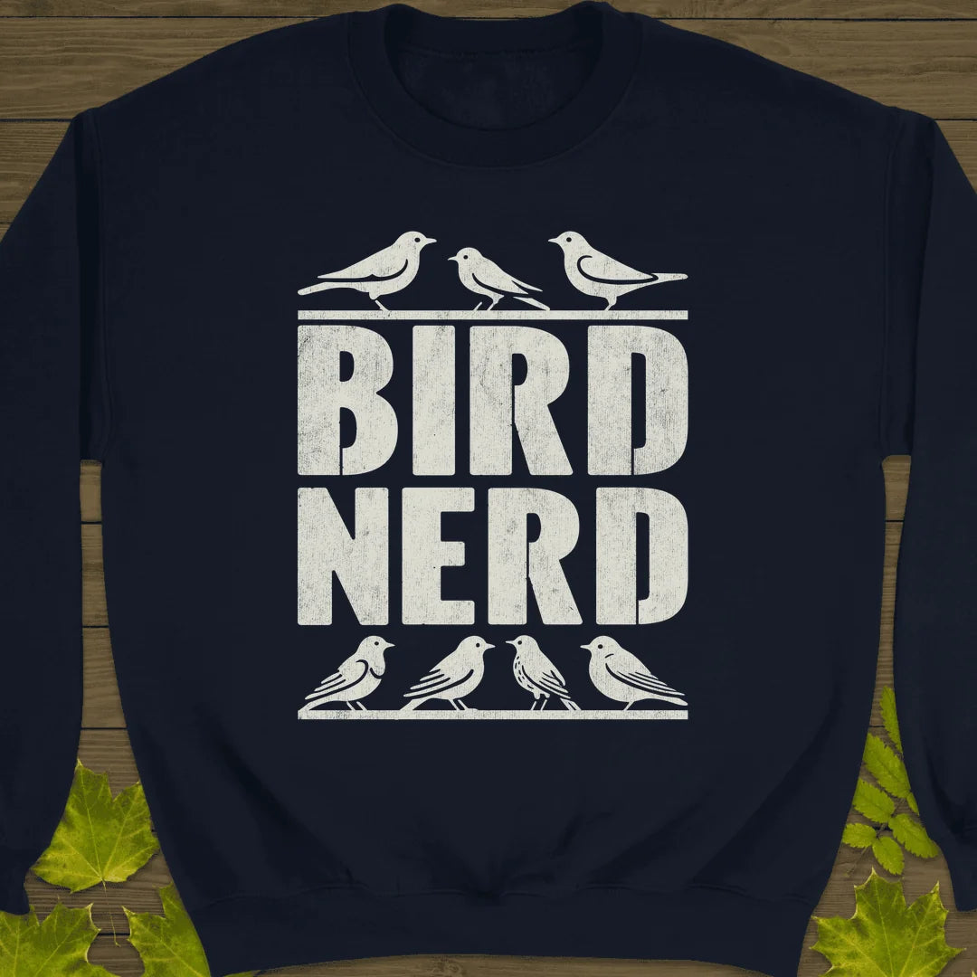 Bird Nerd Sweatshirt in Navy
