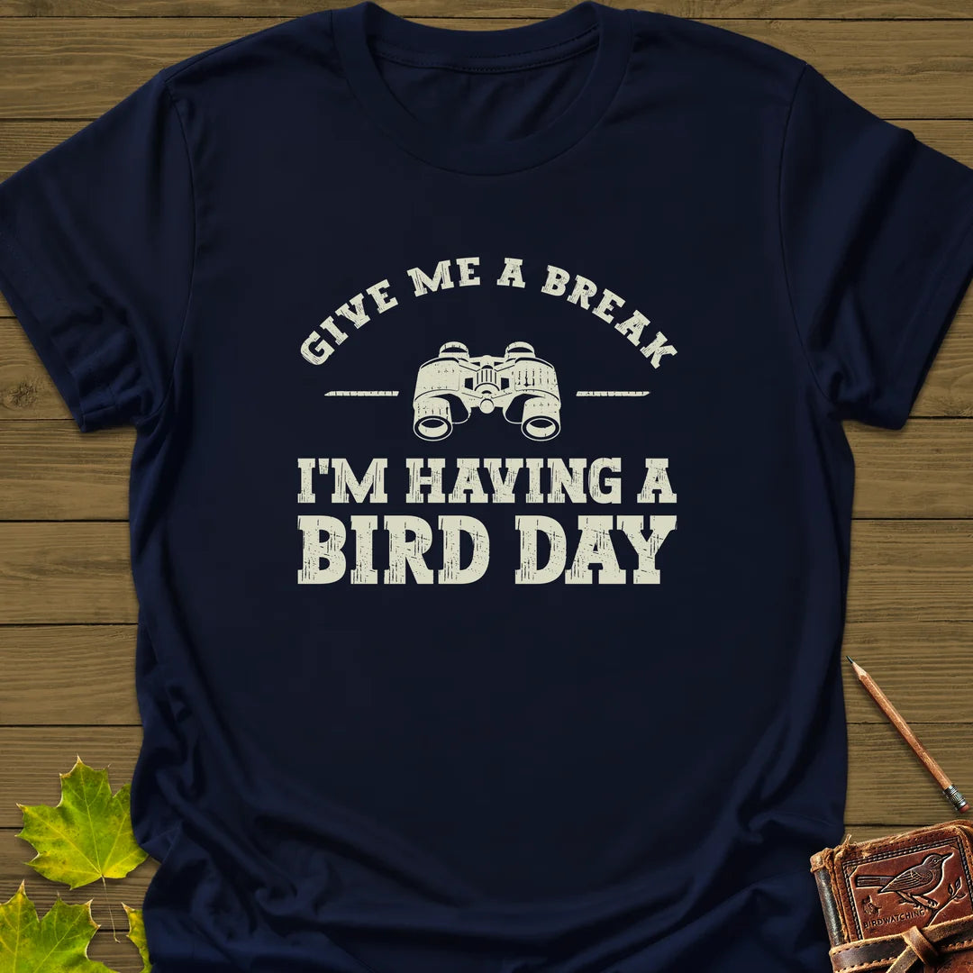 Having A Bird Day T-Shirt in Navy