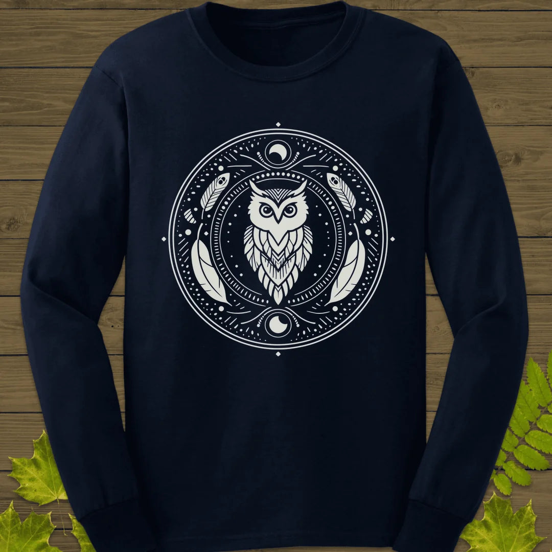 Nocturnal Wisdom Long Sleeve in Navy
