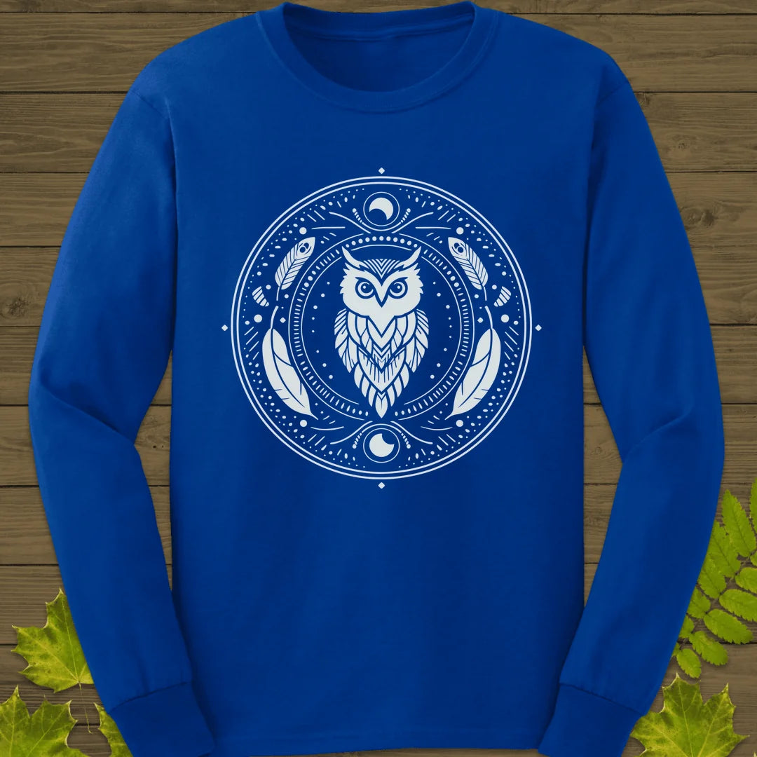 Nocturnal Wisdom Long Sleeve in Royal