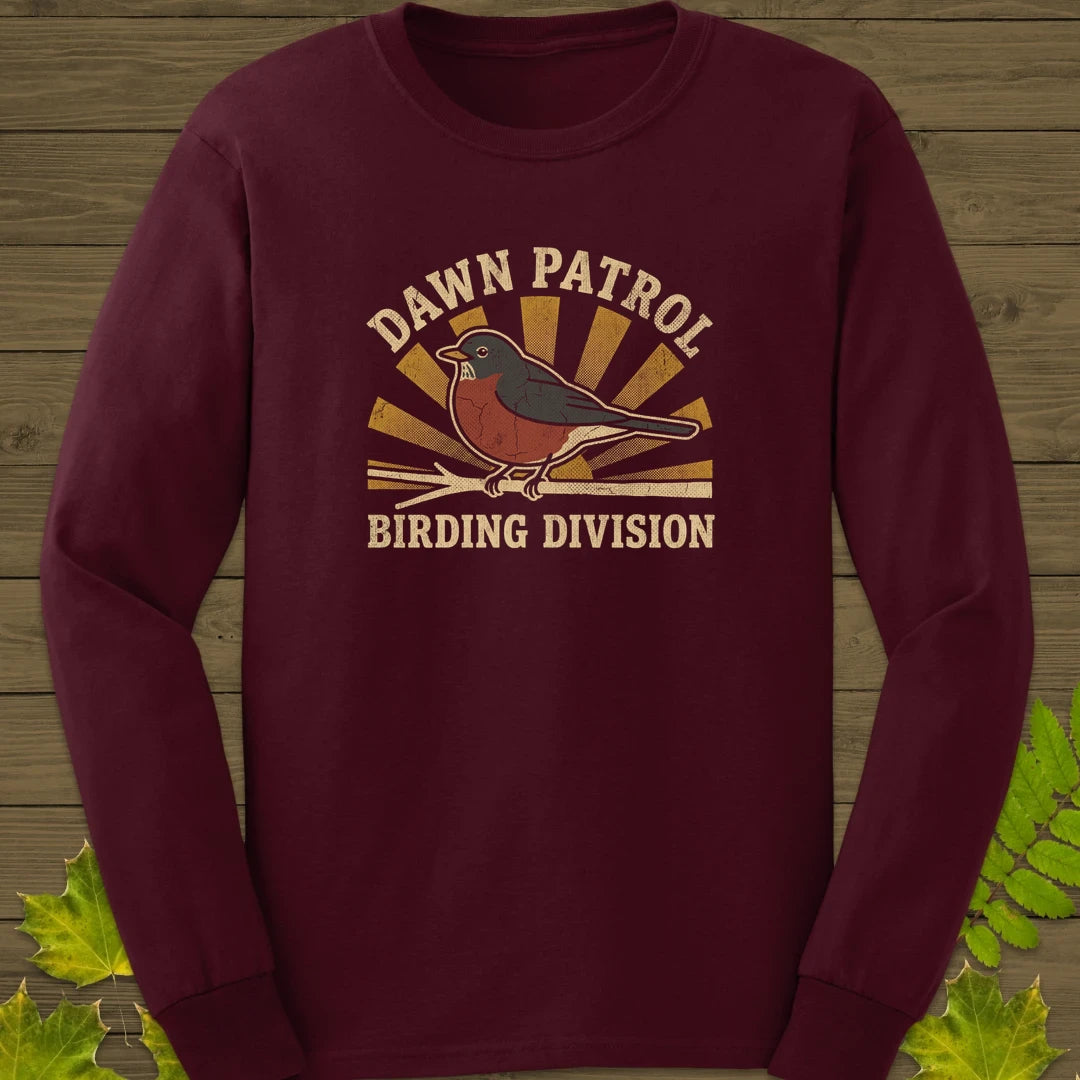 Dawn Patrol Long Sleeve Maroon