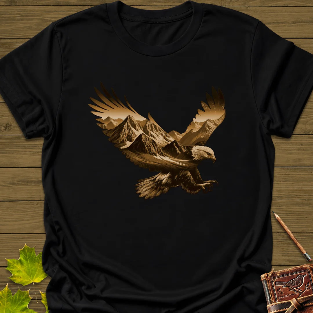 Mountain Eagle T-Shirt in Black