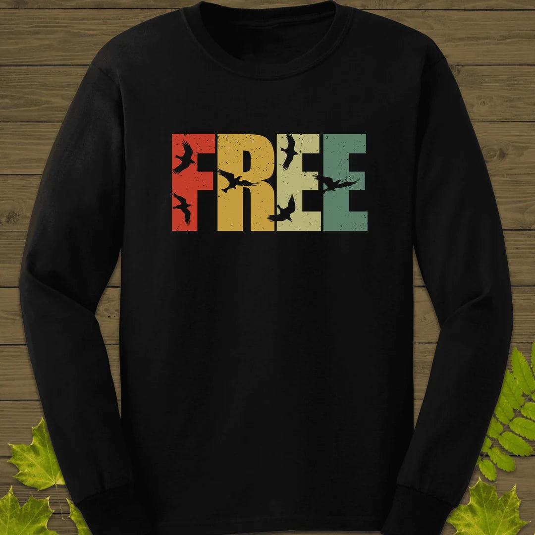 Fly Free Long Sleeve in Black