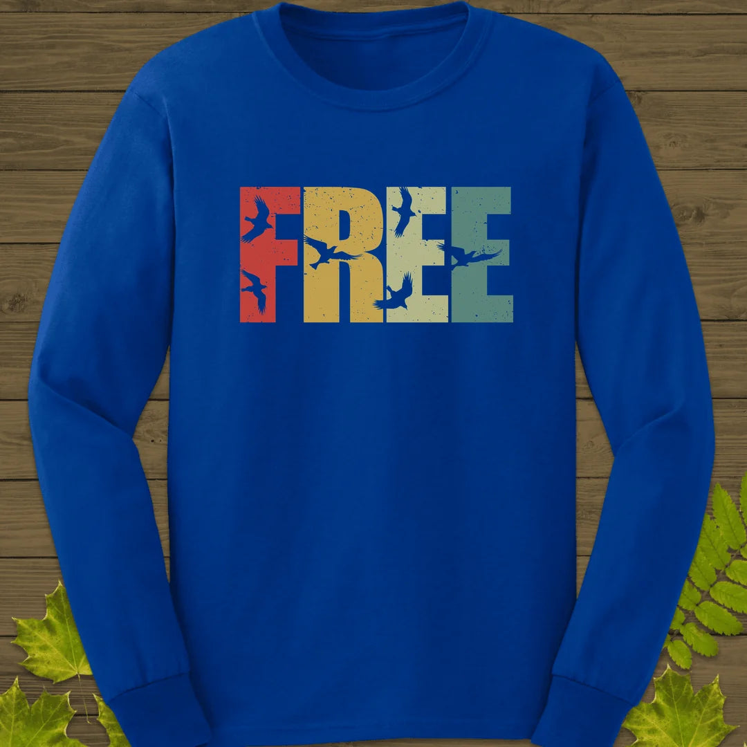 Fly Free Long Sleeve in Royal