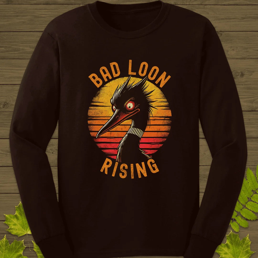 Bad Loon Rising Long Sleeve in Dark Chocolate