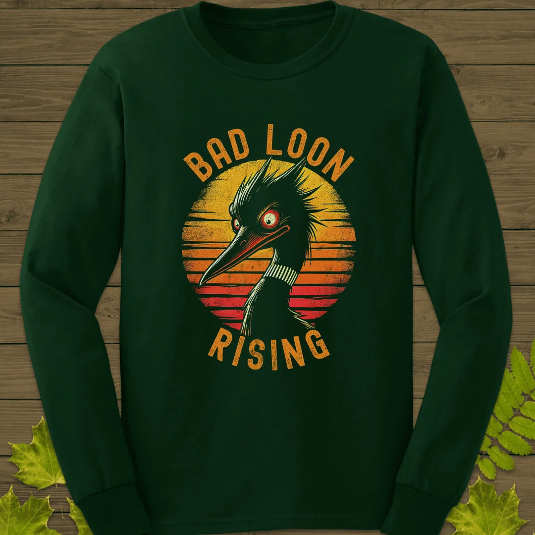 Bad Loon Rising Long Sleeve in Forest Green