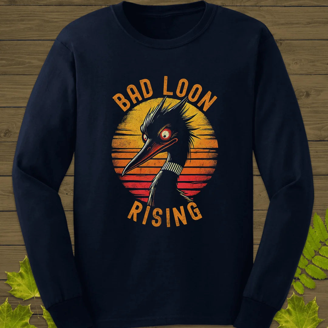 Bad Loon Rising Long Sleeve in Navy