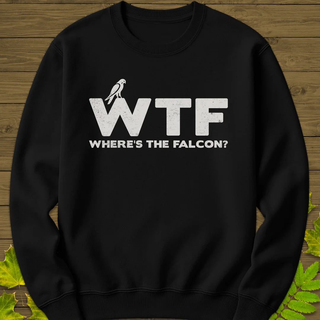 Where's The Falcon Sweatshirt in Black