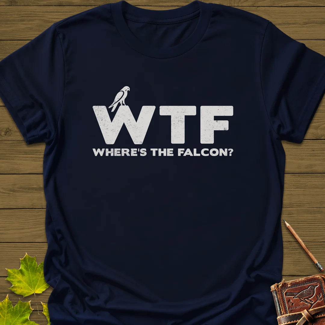 Where's The Falcon T-Shirt in Navy