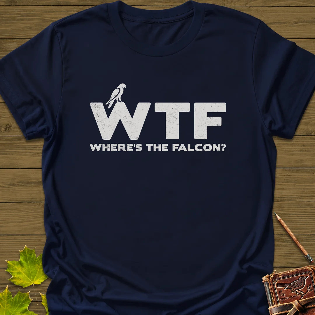 Where's The Falcon T-Shirt in Navy