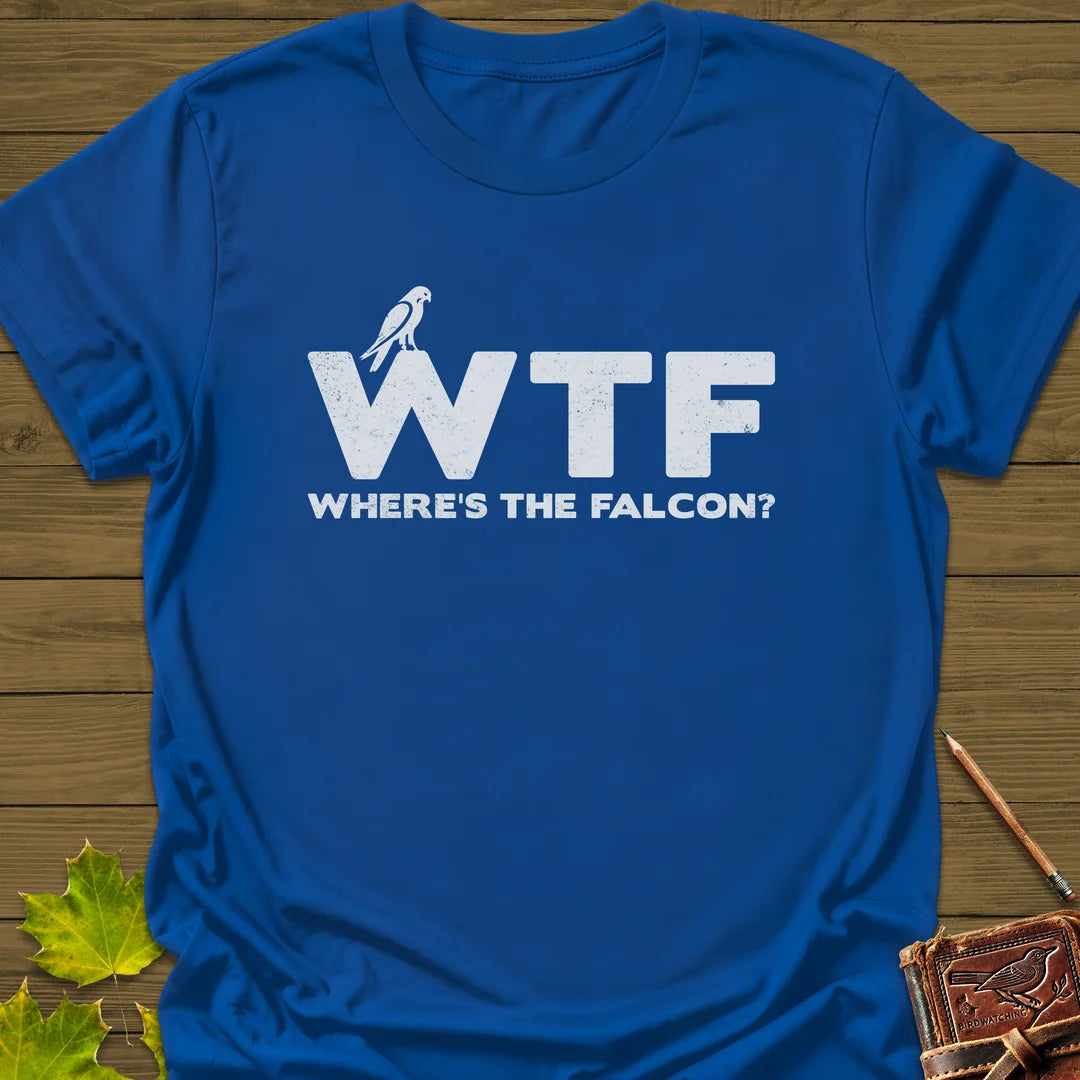 Where's The Falcon T-Shirt in Royal