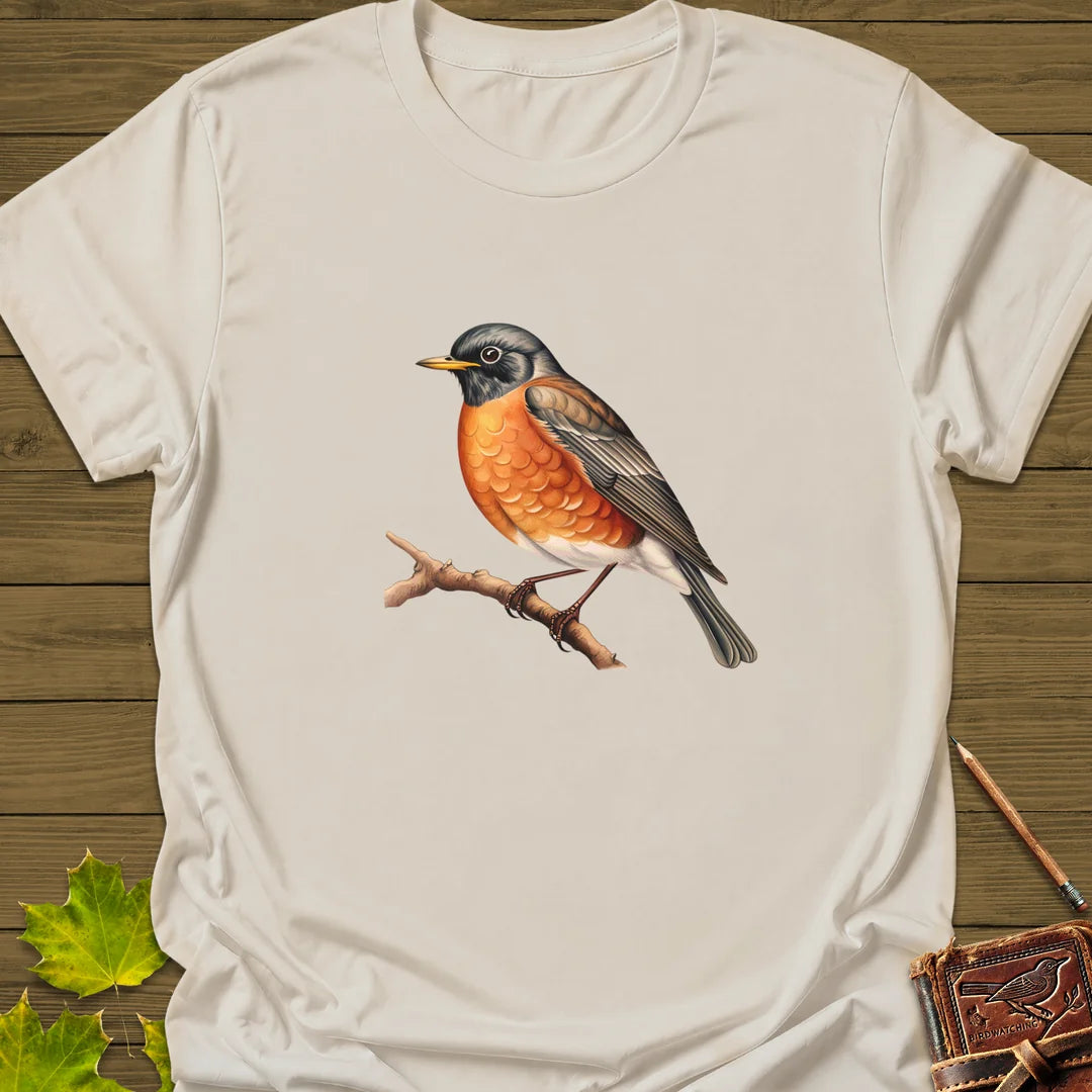 Rustic Robin T-Shirt in Natural