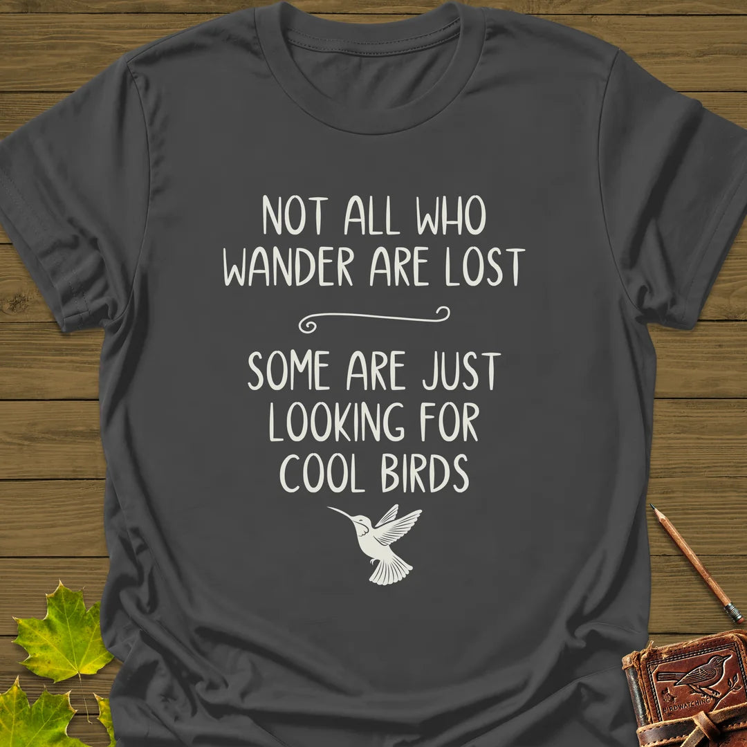Cool Birds T-Shirt in Charcoal