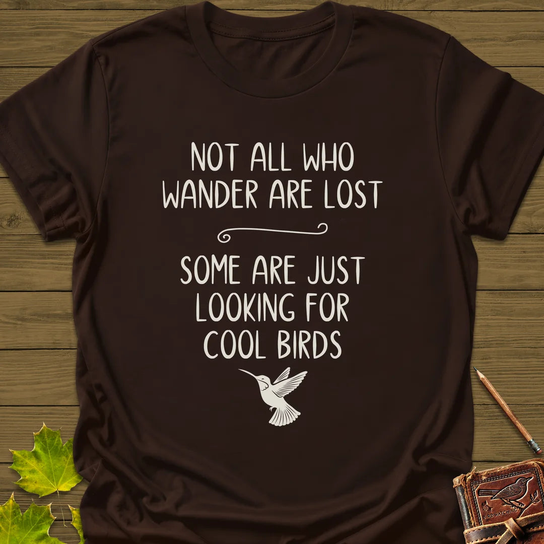 Cool Birds T-Shirt in Dark Chocolate