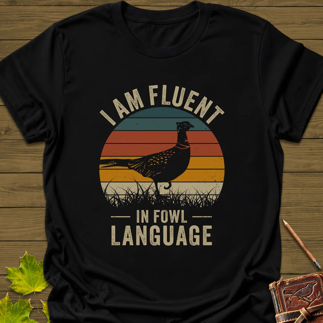 Fowl Language T-Shirt in Black