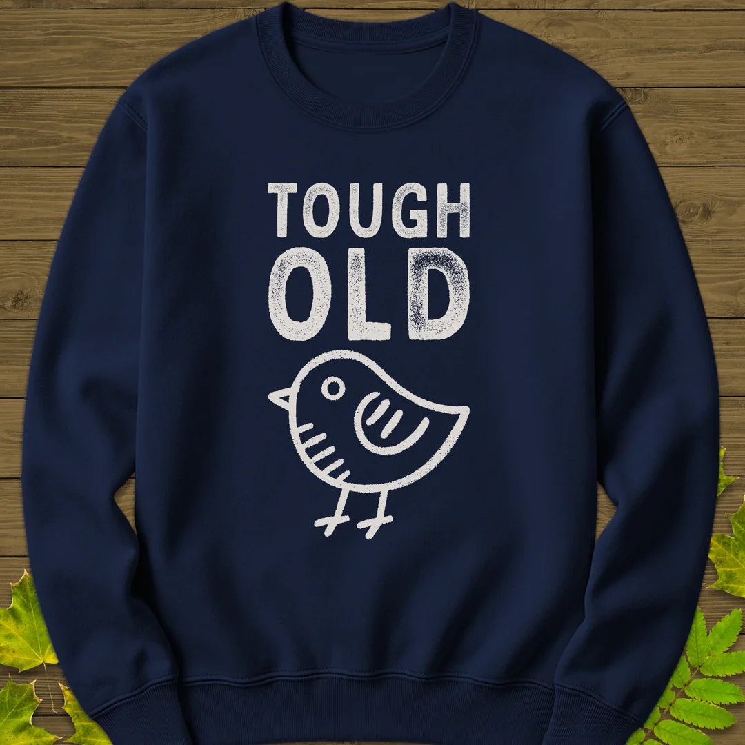 Tough Old Bird Sweatshirt in Navy
