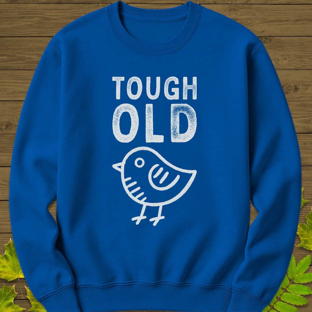 Tough Old Bird Sweatshirt in Royal