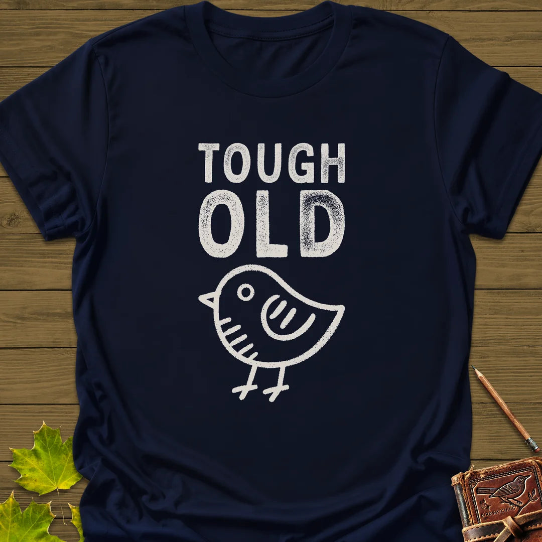 Tough Old Bird T-Shirt in Navy