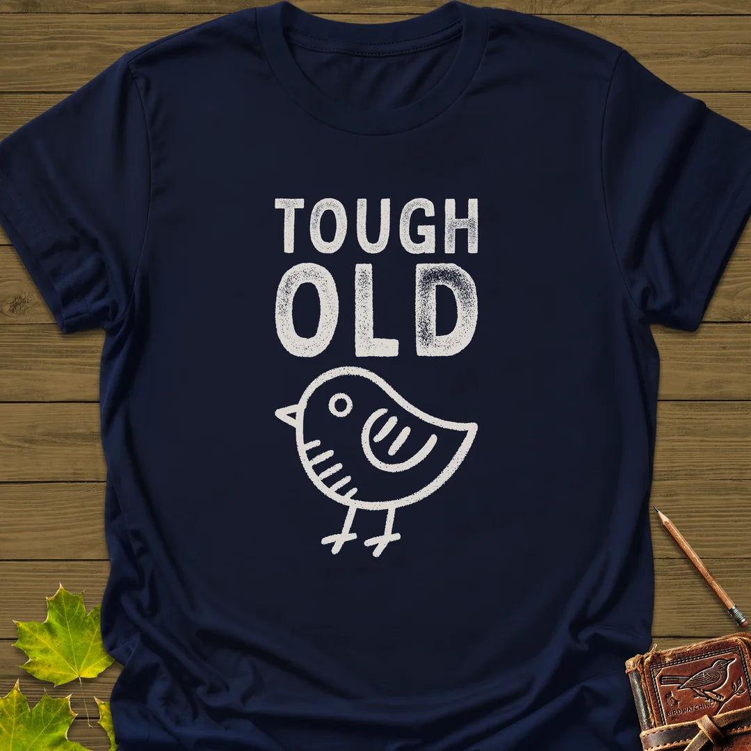 Tough Old Bird T-Shirt in Navy