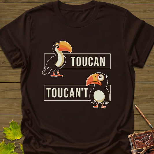 Toucan't T-Shirt in Dark Chocolate