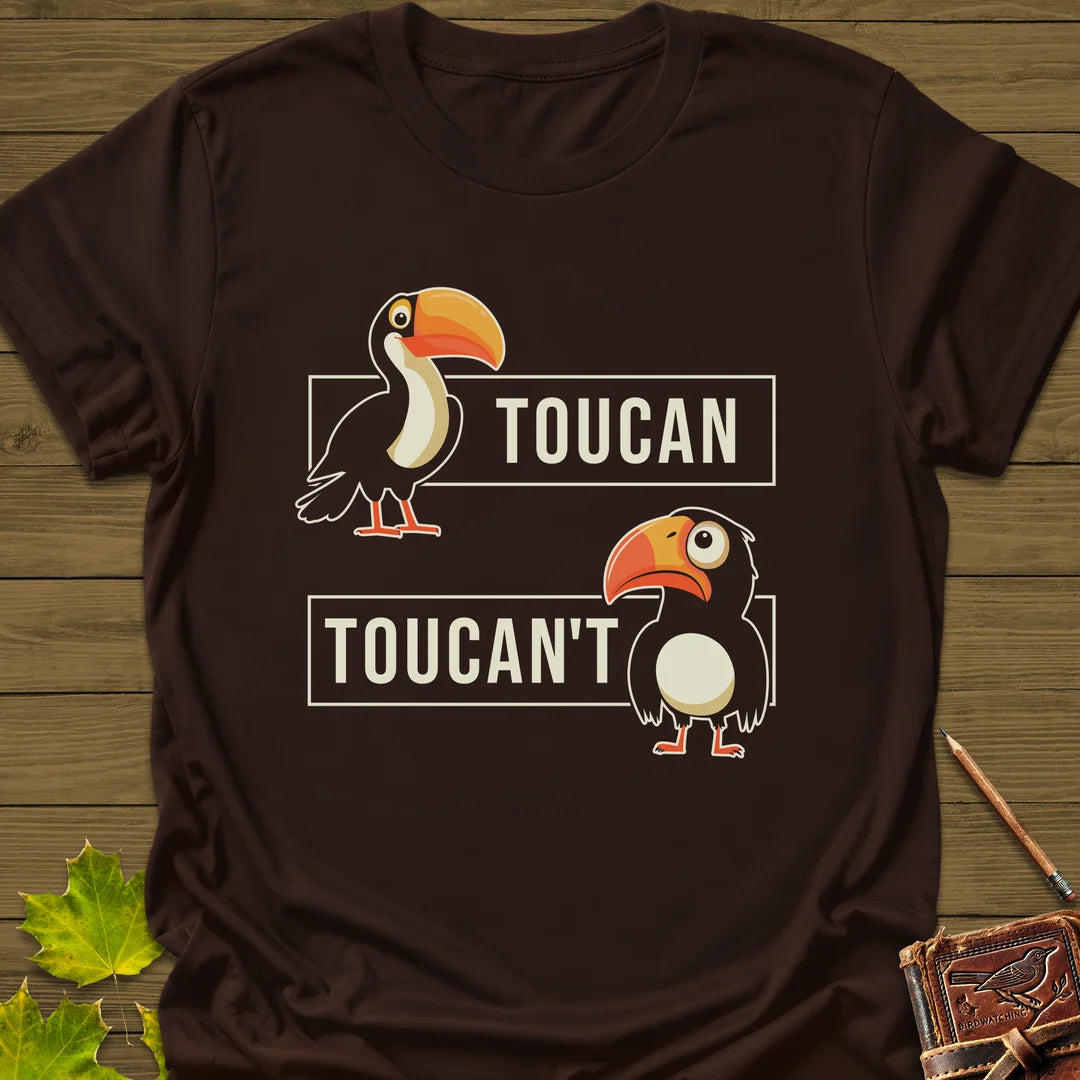 Toucan't T-Shirt in Dark Chocolate