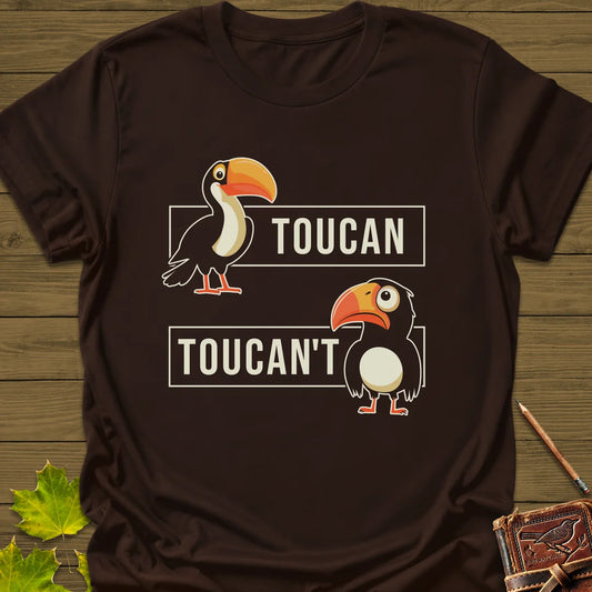 Toucan't T-Shirt in Dark Chocolate