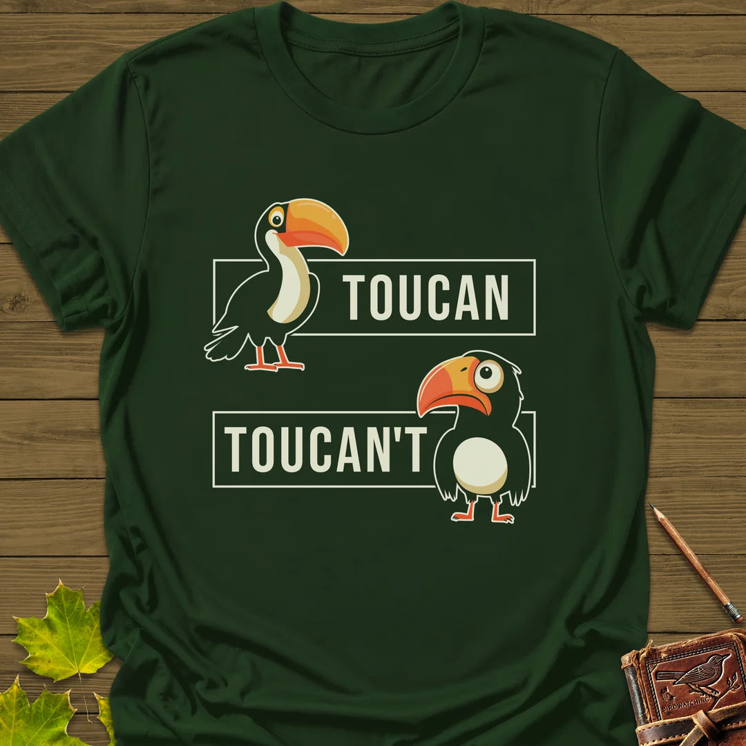 Toucan't T-Shirt in Forest Green