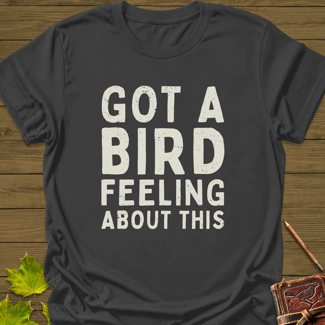 Bird Feeling T-Shirt in Charcoal