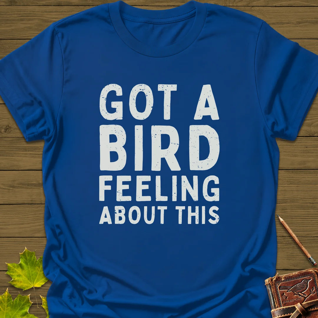 Bird Feeling T-Shirt in Royal