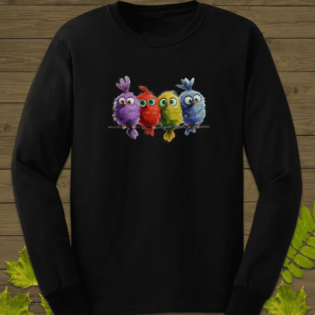 Feathered Friends Long Sleeve in Black
