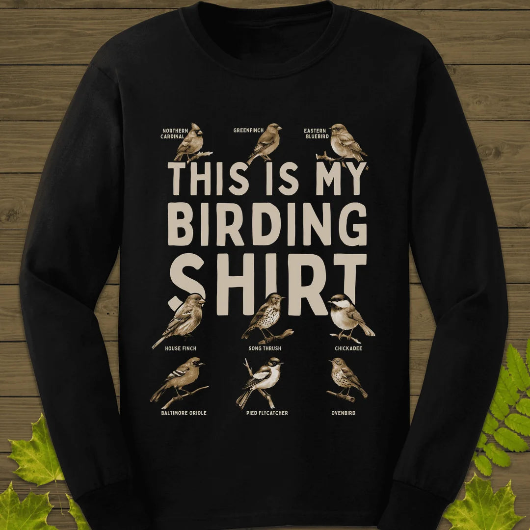 My Birding Long Sleeve in Black