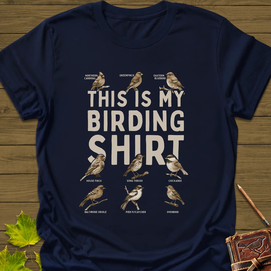My Birding T-Shirt in Navy