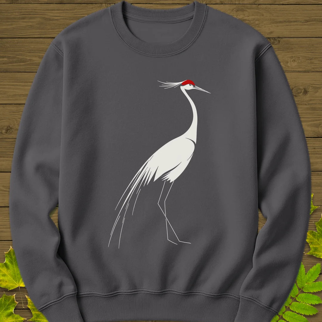Elegant Lines Sweatshirt in Charcoal